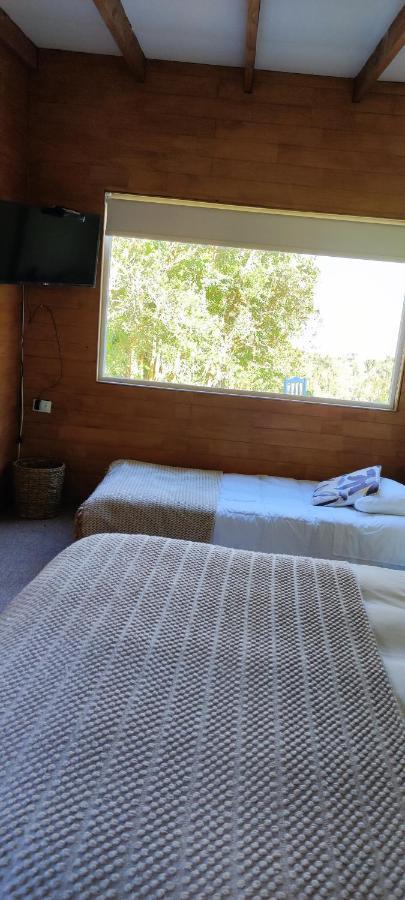 Acogedora Cabana En El Bosque, Acceso Vehiculos 4X4 Cochamo Luaran gambar